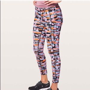 Lululemon Fast and Free 7/8 tight like new